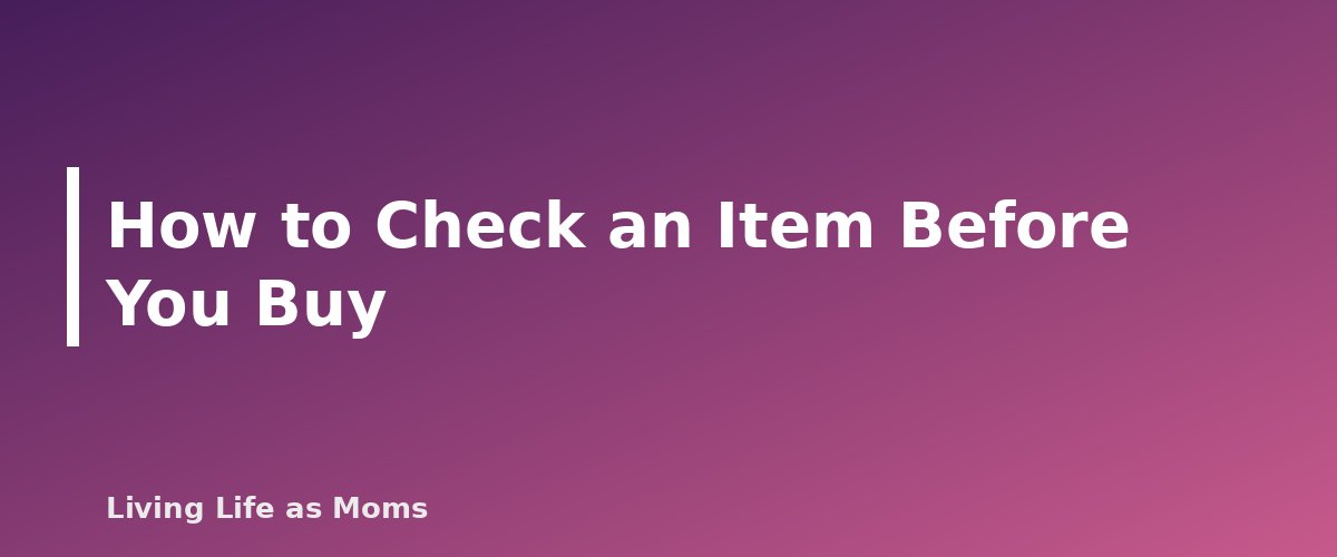 Placeholder banner for How to Check an Item Before You Buy - What Education Savings Account Funds Can Pay For: Allowed Expenses by Program Type