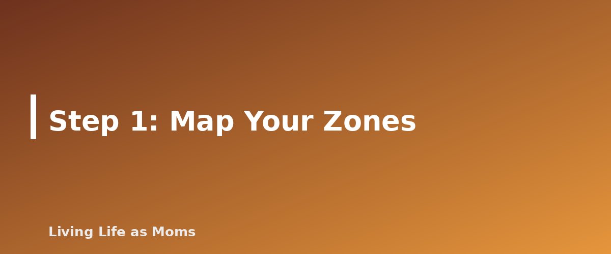 Step 1: Map Your Zones - section banner for Zone Cleaning Schedule